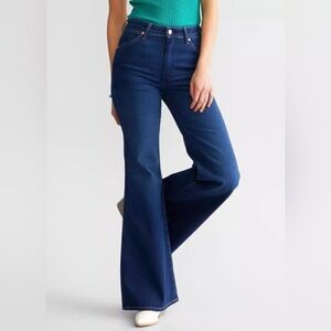 WRANGLER Wanderer Indigood High Rise Flare Jeans 27x34